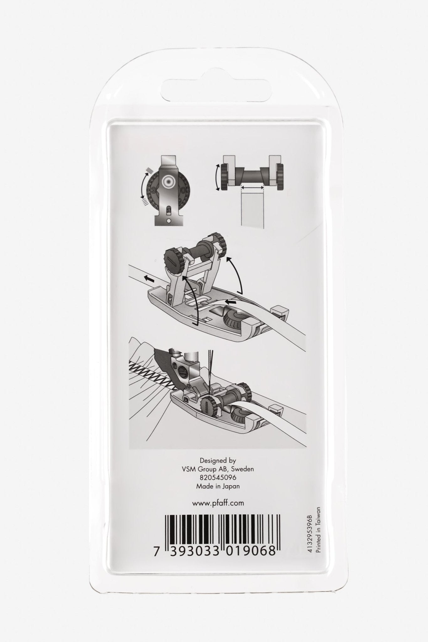 PFAFF Gummibandannähfuß für IDT-System J K L - Make ma!