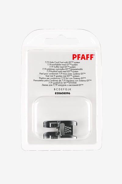 PFAFF 7/9 Lochfuß für IDT-System
