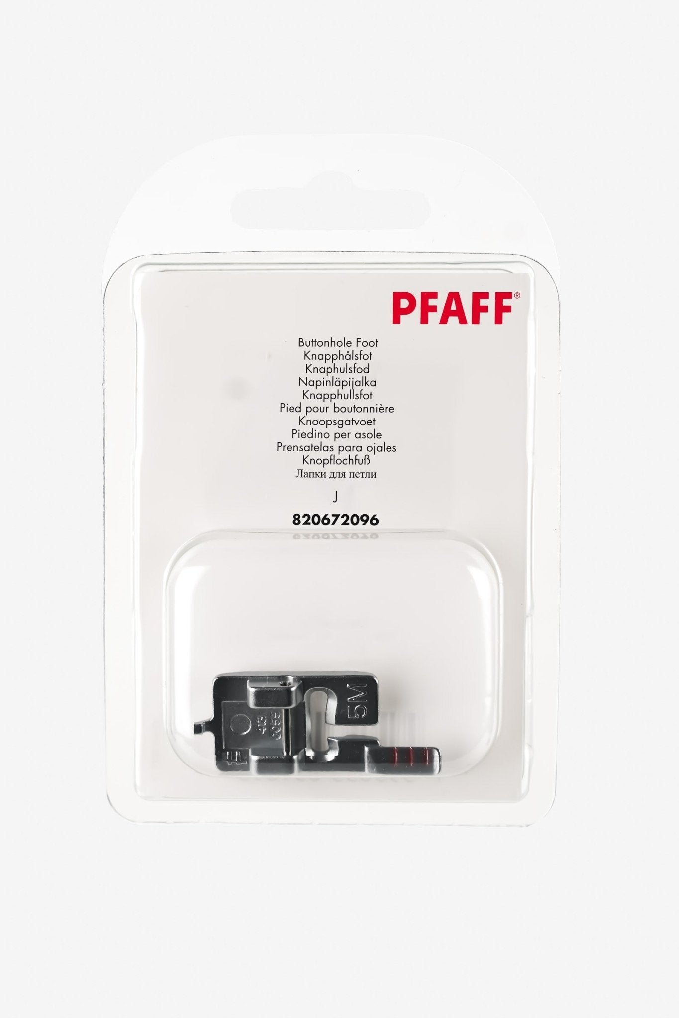 PFAFF Knopflochfuß J K L - Make ma!