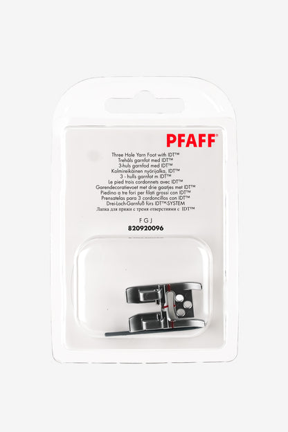 PFAFF Drei-Loch-Garnfuß für IDT-System (JL)