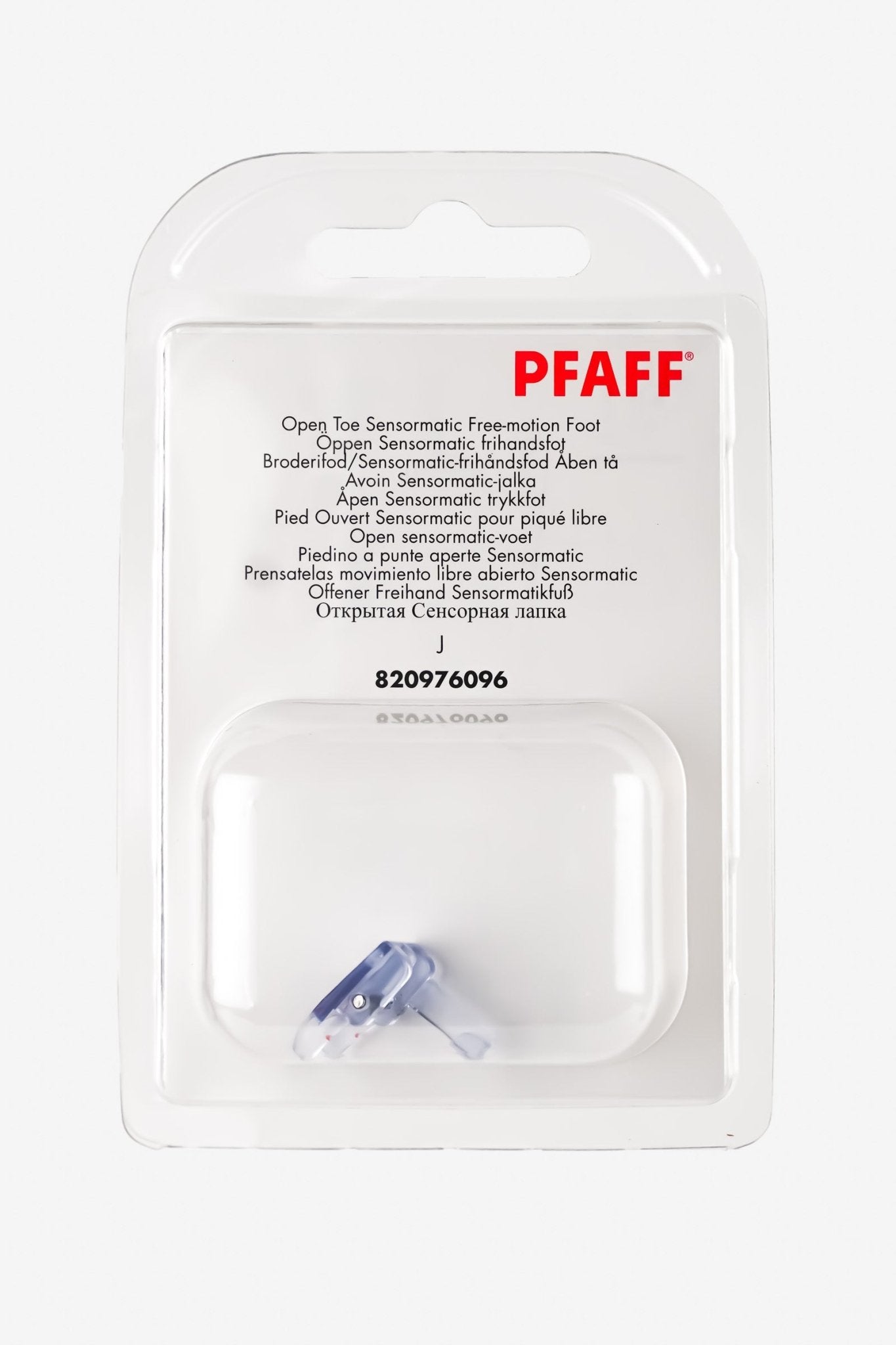 PFAFF Offener Sensormatic-Freihandfuß J L - Make ma!
