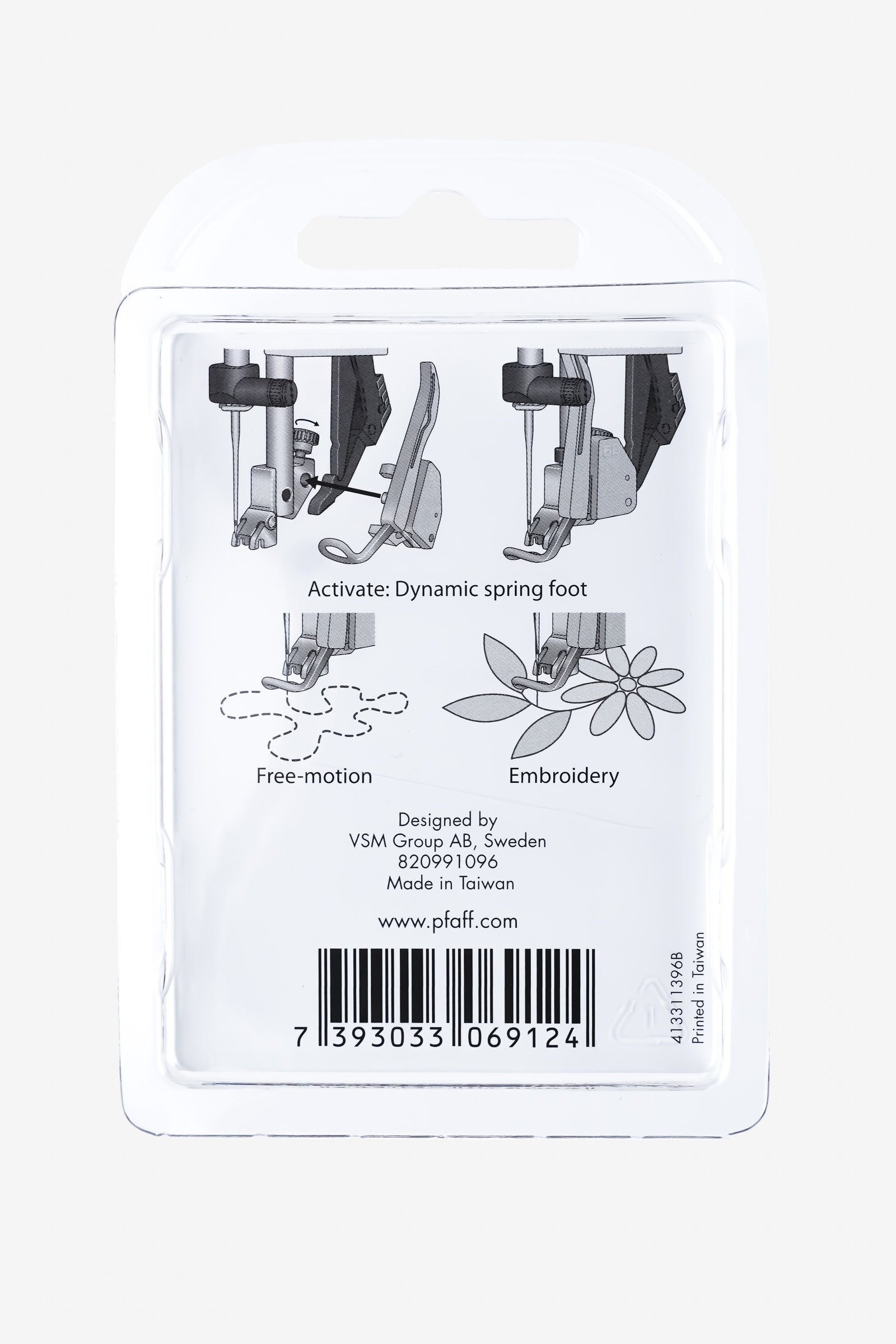 PFAFF Dynamischer Stickfuß J ohne EXP 3.5 3.2 3.0 2.0 150