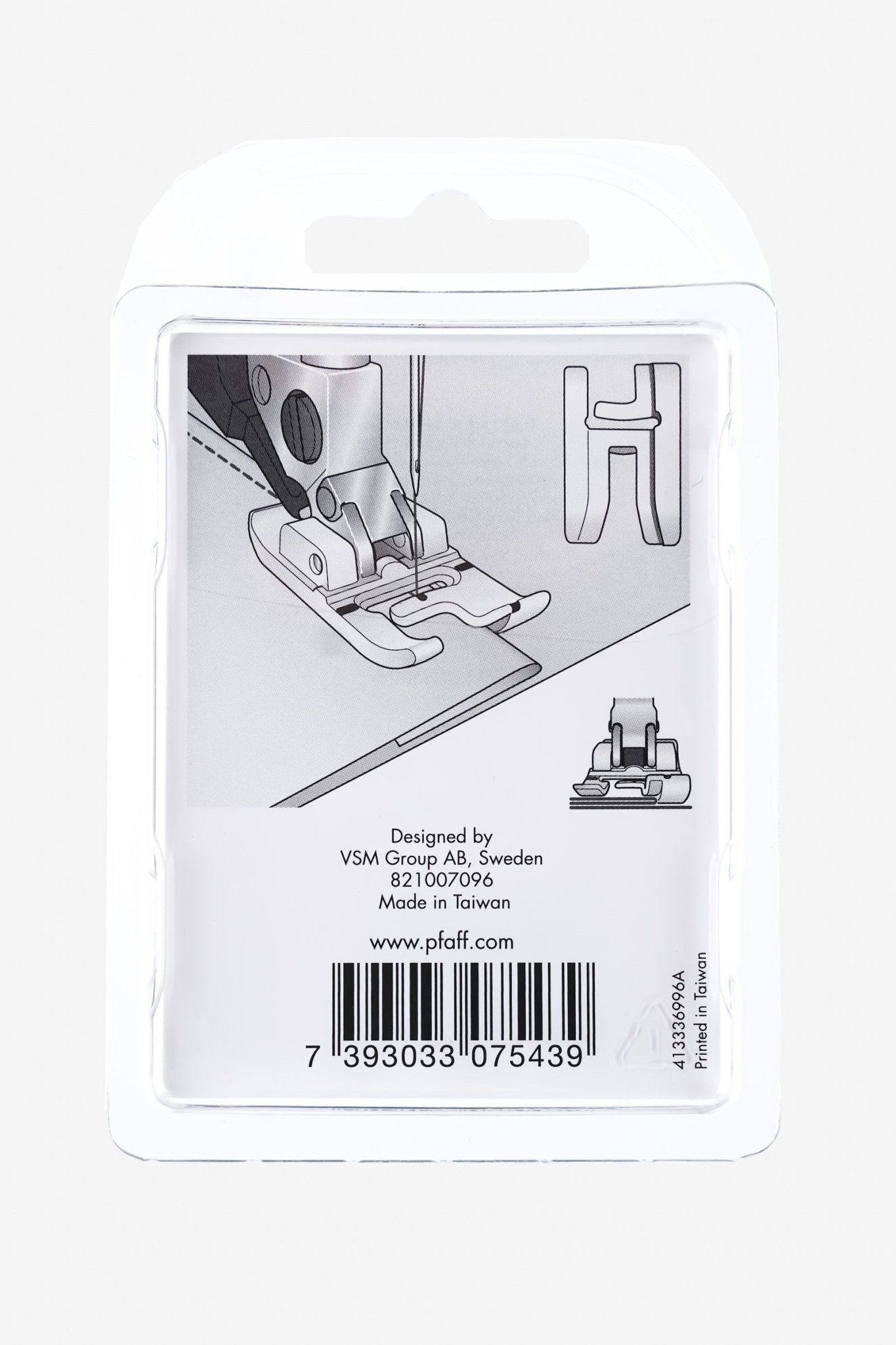 PFAFF Rechtsseitiger Ausgleichsfuß für IDT-System J K L - Make ma!
