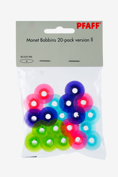 PFAFF Unterfadenspulen 20er-Pack Version 2 Monet (J)