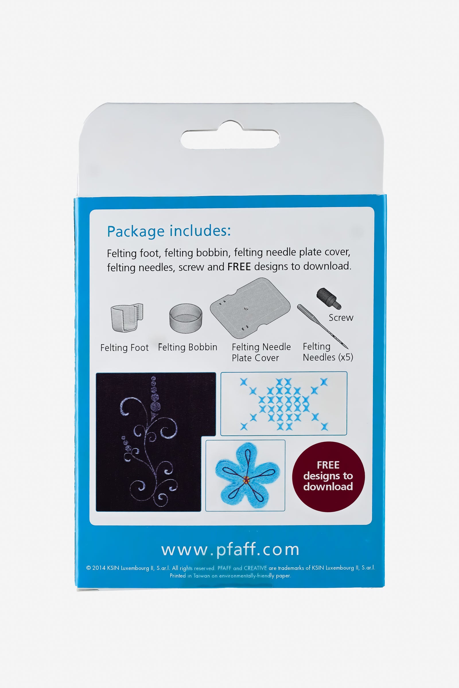 PFAFF Stickset für Filzeffekte