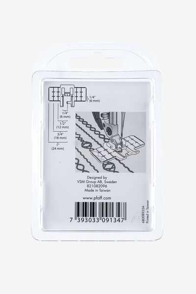 PFAFF Mehrfachlinien-Zierstichfuß (JKL)