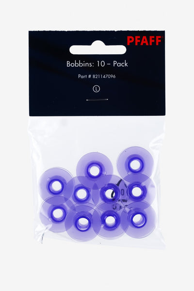 PFAFF Unterspulen 10er-Pack violett (L) - Make ma!