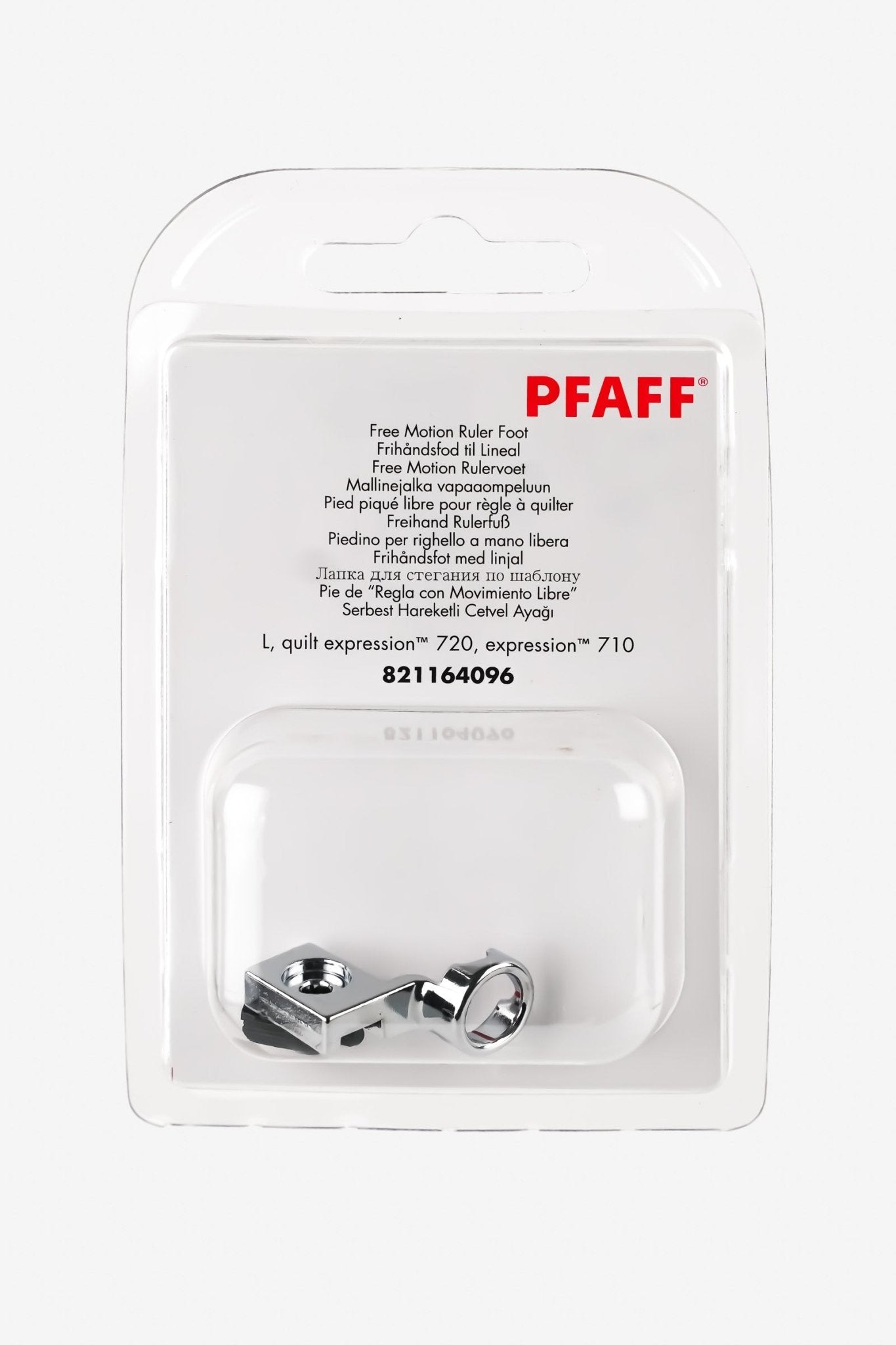 PFAFF Freihand-Rulerfuß L + Expect 720 - Make ma!