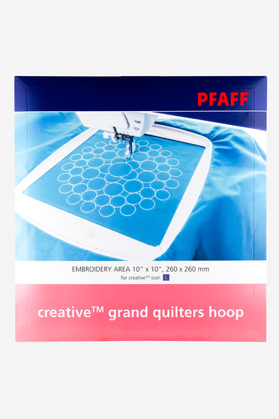 PFAFF creative GRAND QUILTERS HOOP