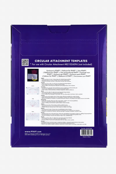 PFAFF Zirkellineal-Schablonen (JL)