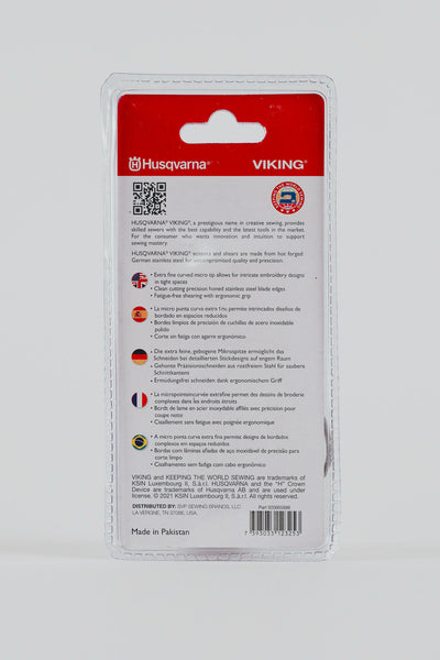 Husqvarna VIKING 8,9 cm gebogene Stickschere