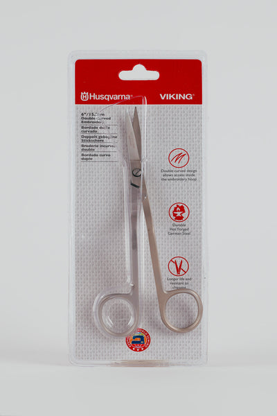 Husqvarna VIKING 2-fach gebogene Stickschere