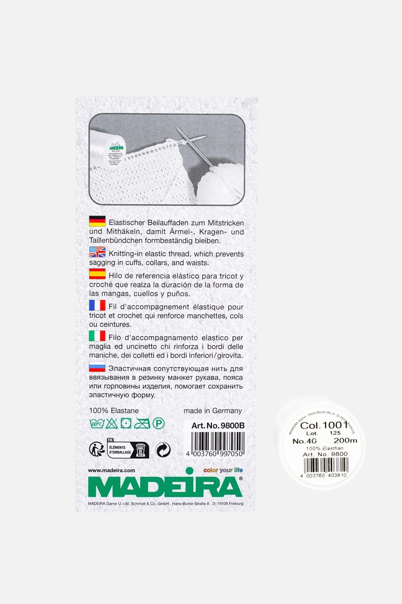 Madeira - Elastic Beilauffaden (200m) - Make ma!