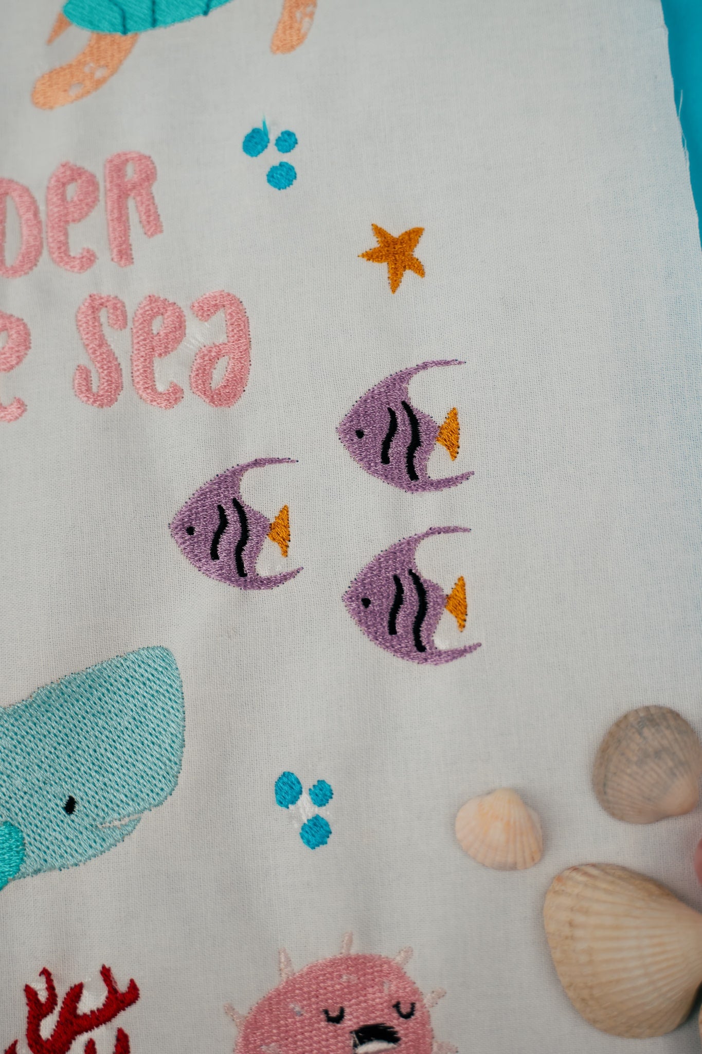 Fisch Stickdatei Skalar