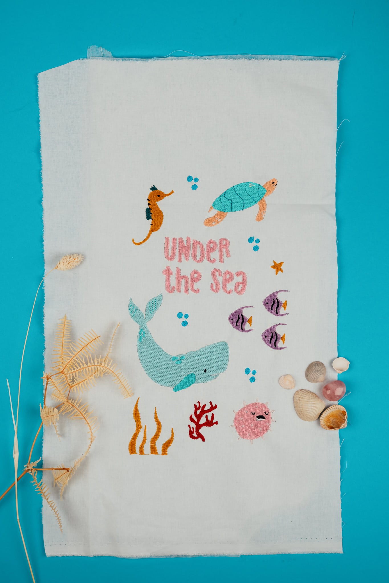Aquarium Stickdateien Unterwasser