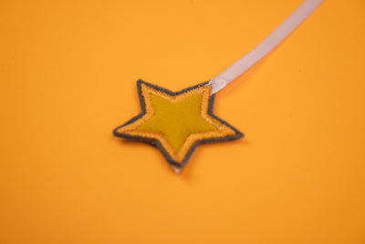 Applikation Stern Plustervlies