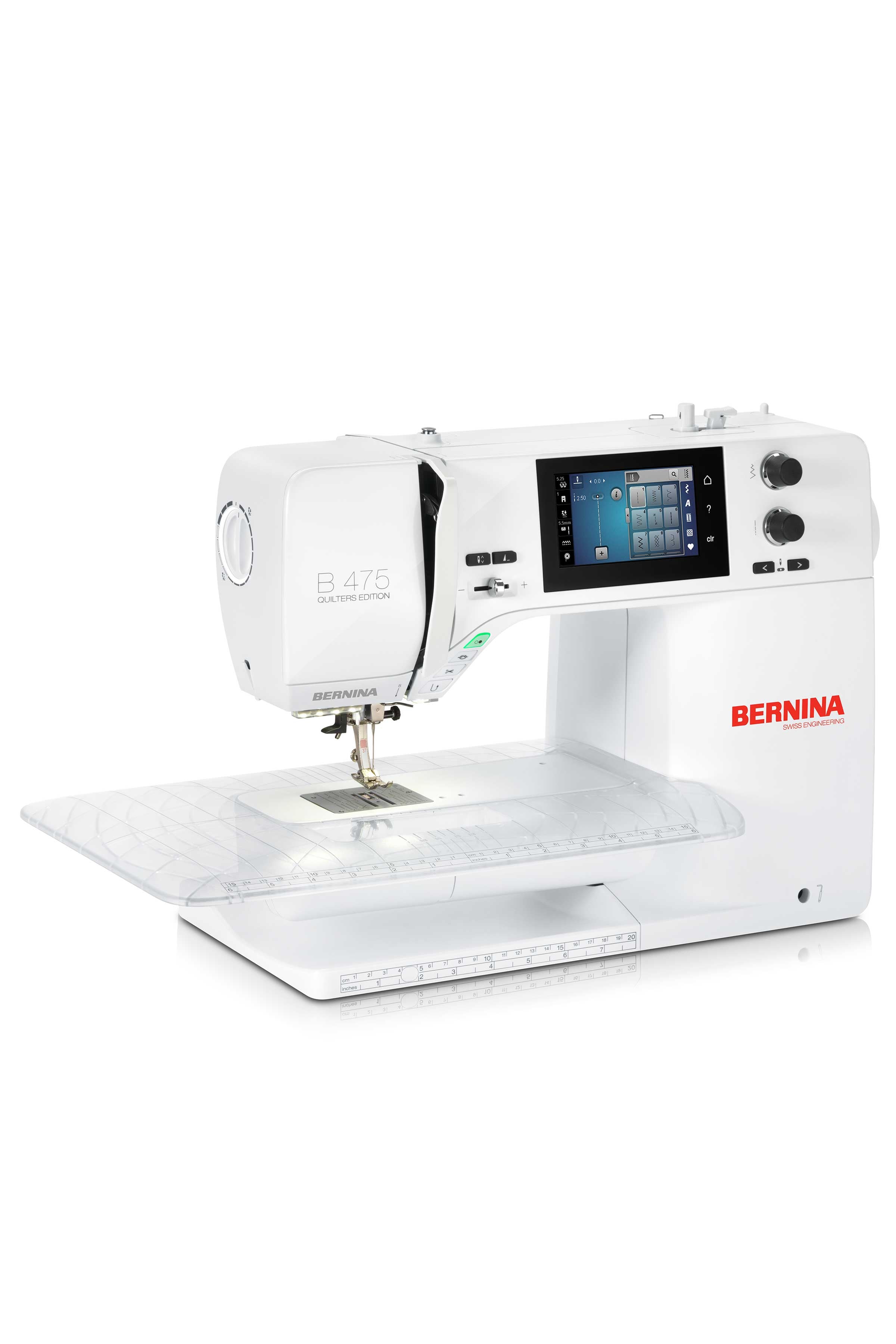 BERNINA B475 QE Nähmaschine mit Anschiebetisch