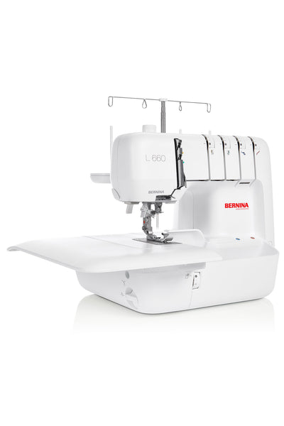 BERNINA L 660 Overlock – mit Anschiebtisch