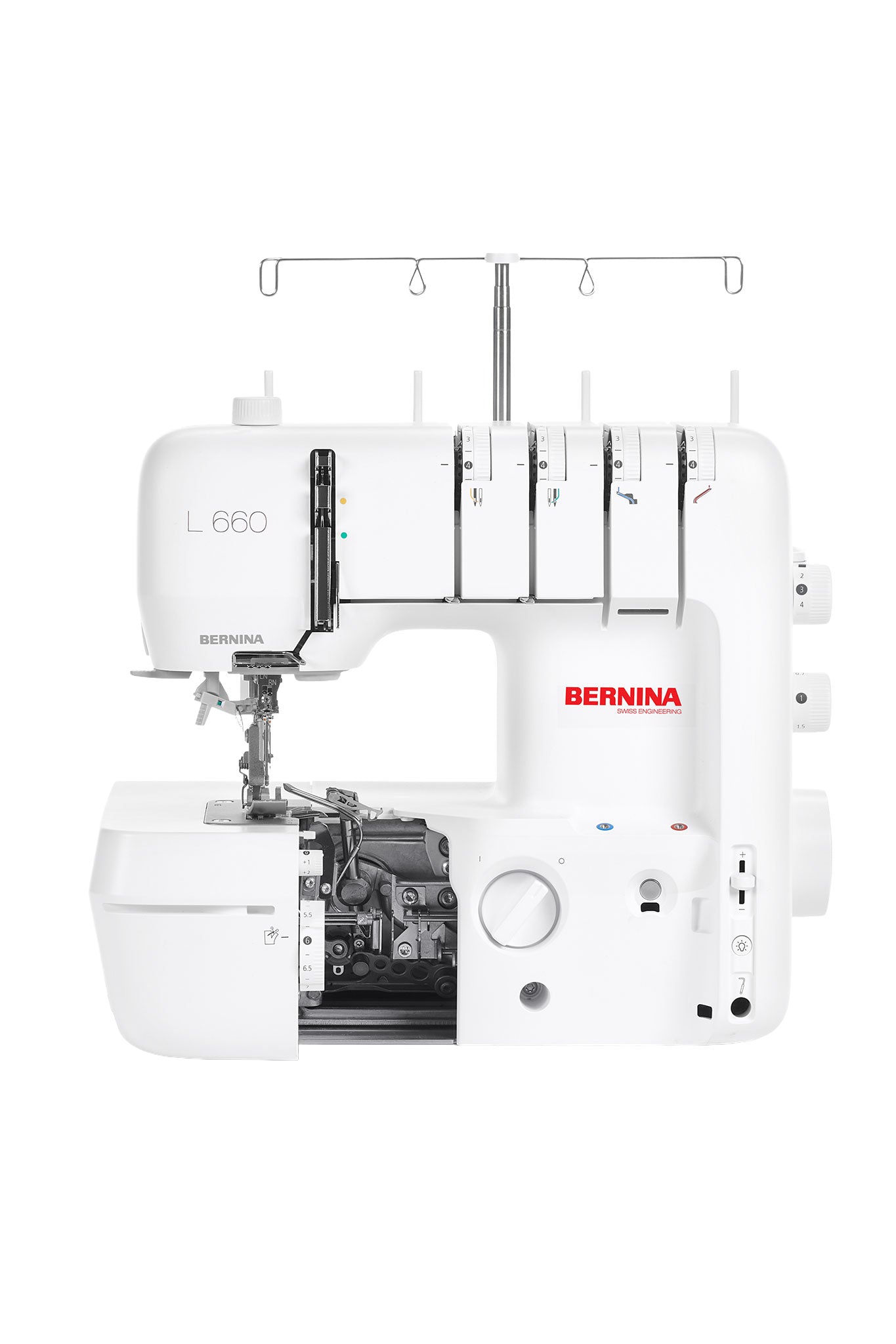 BERNINA L 660 Overlock - Technik vorne