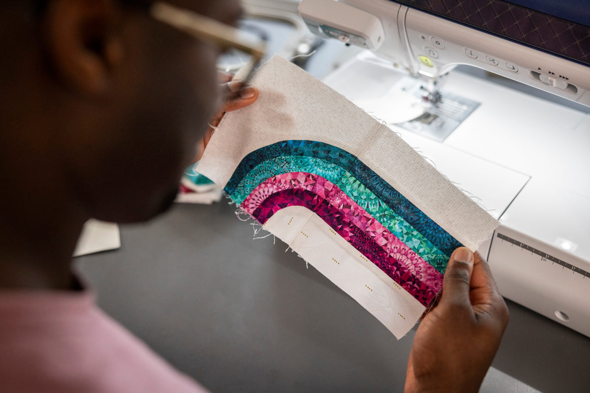 Sewing curves with the Brother Expedition Innov-is BX1
