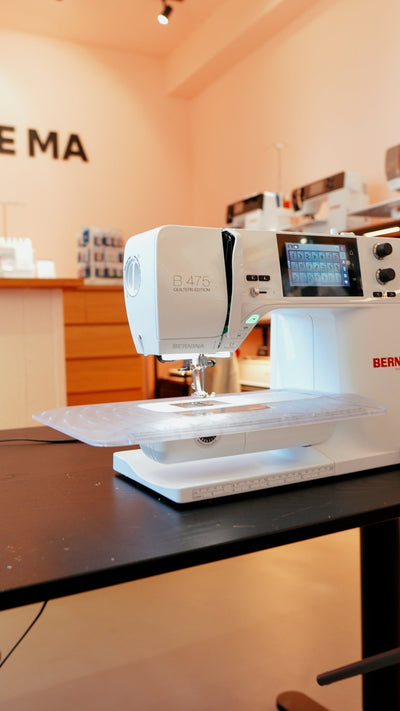 BERNINA 475 QE Nähmaschine - Make ma!