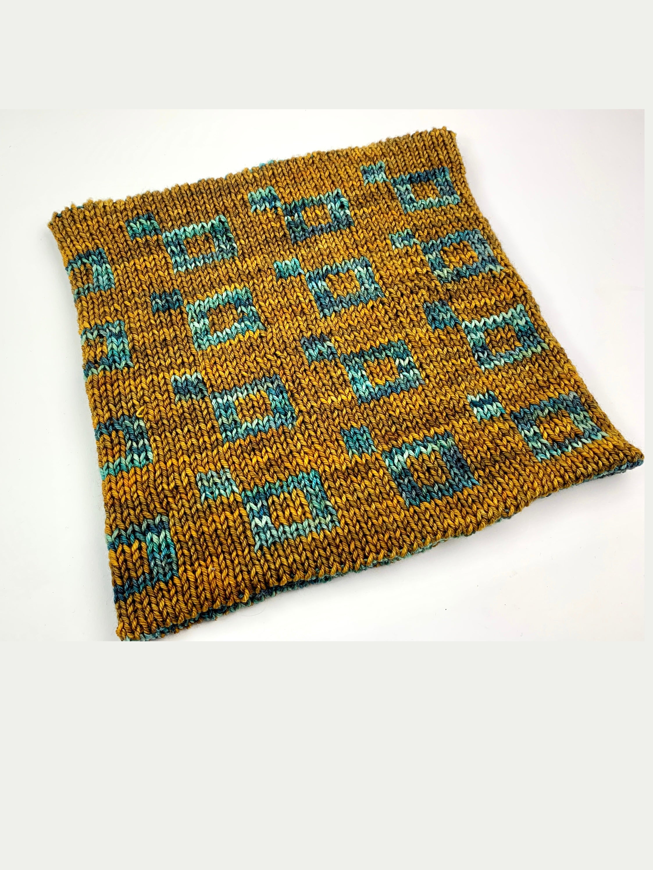 Strickanleitung Schal SQUARE DROP LOOP (PDF)