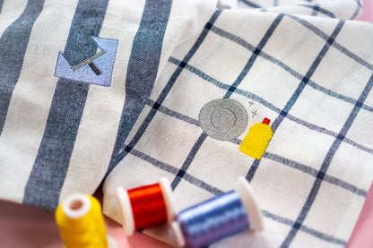 Fichier de broderie pour broder des serviettes »HOUSEHOLD«