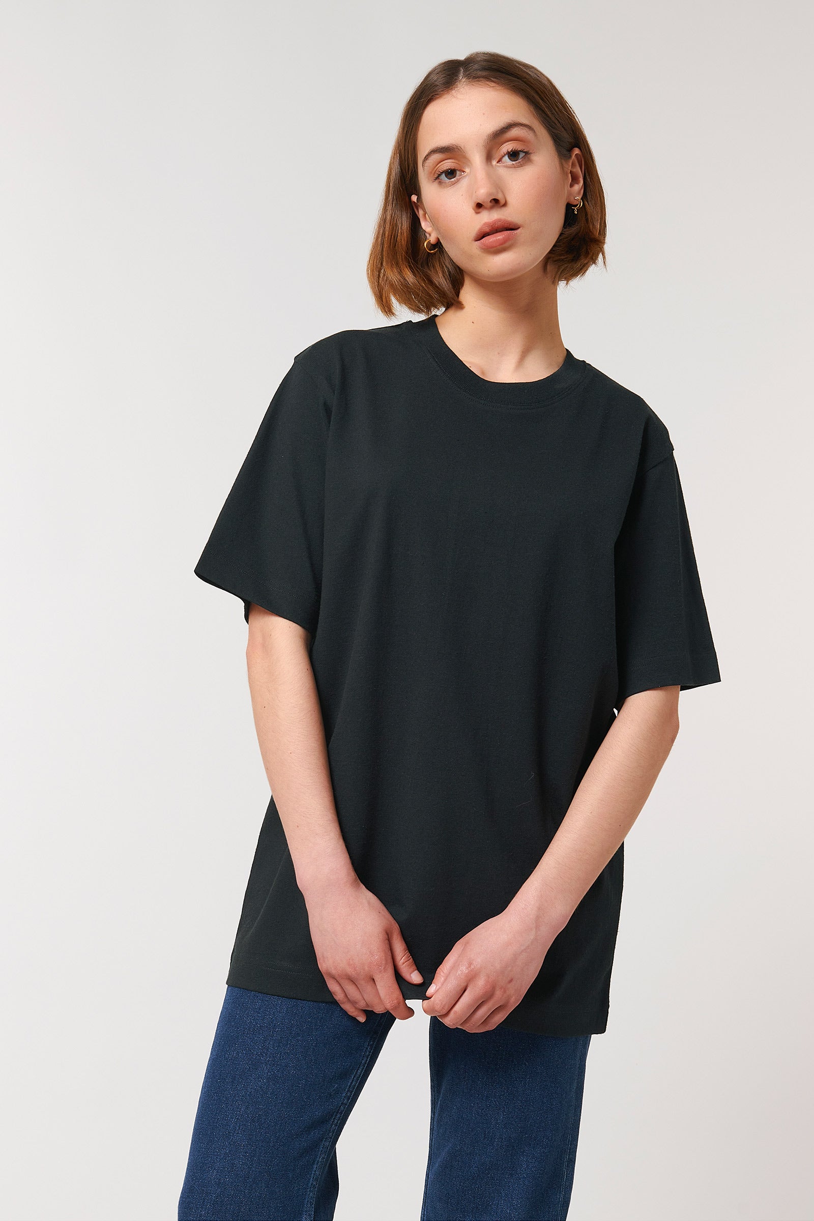 STANLEY/STELLA Oversized T-Shirt FREESTYLER schwarz