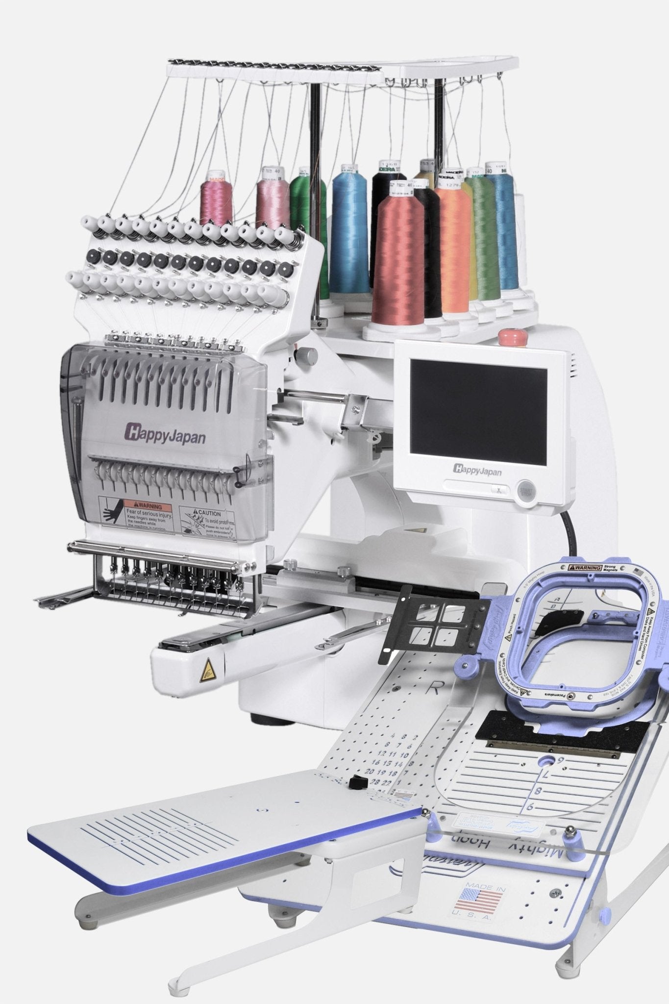 Happy 12 Nadeln Stickmaschine HCS3-1201 - Make ma!