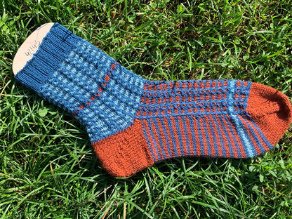 Patron de tricot pour chaussettes HELGE (PDF)
