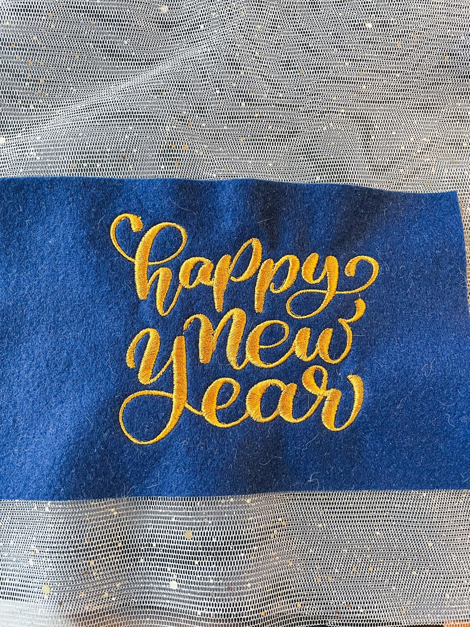Stickdatei Neujahr