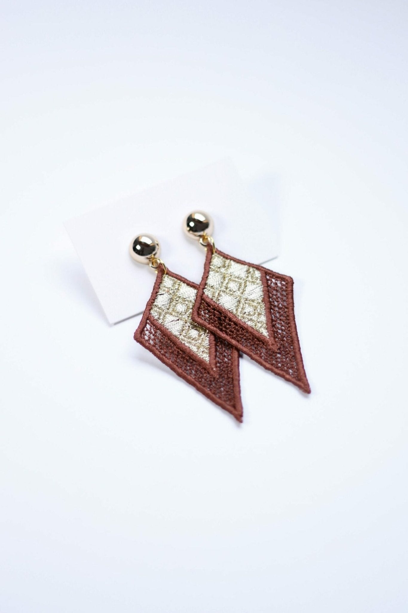 Stickdatei Lace Ohrringe - Make ma!