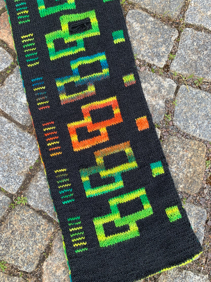 Strickanleitung Schal INTERLACE (PDF)