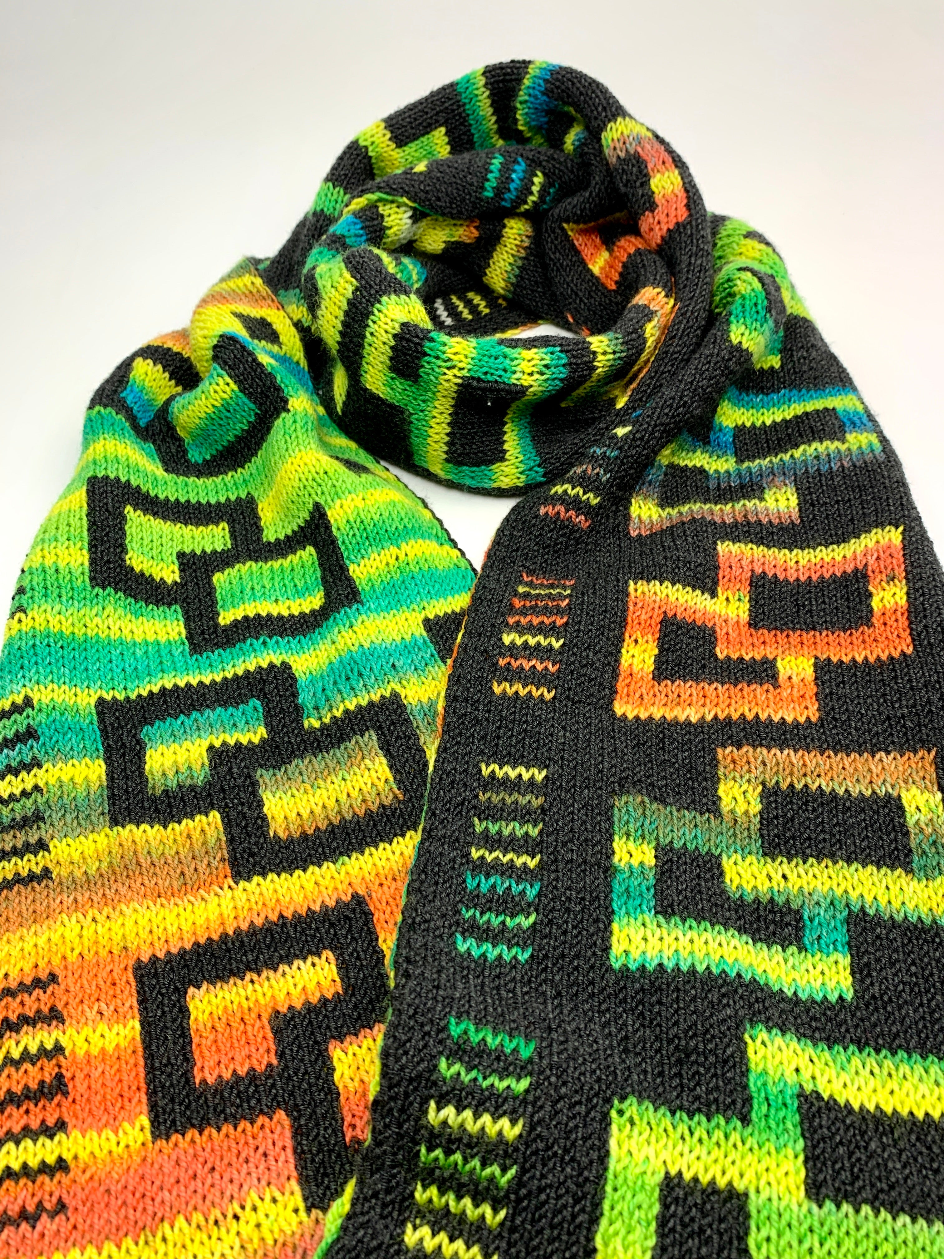 Strickanleitung Schal INTERLACE (PDF)