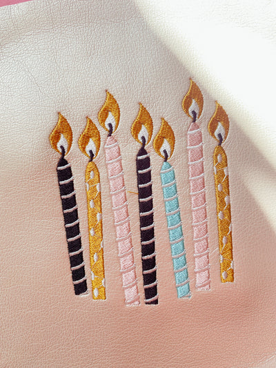 Stickdatei Geburtstagskerzen