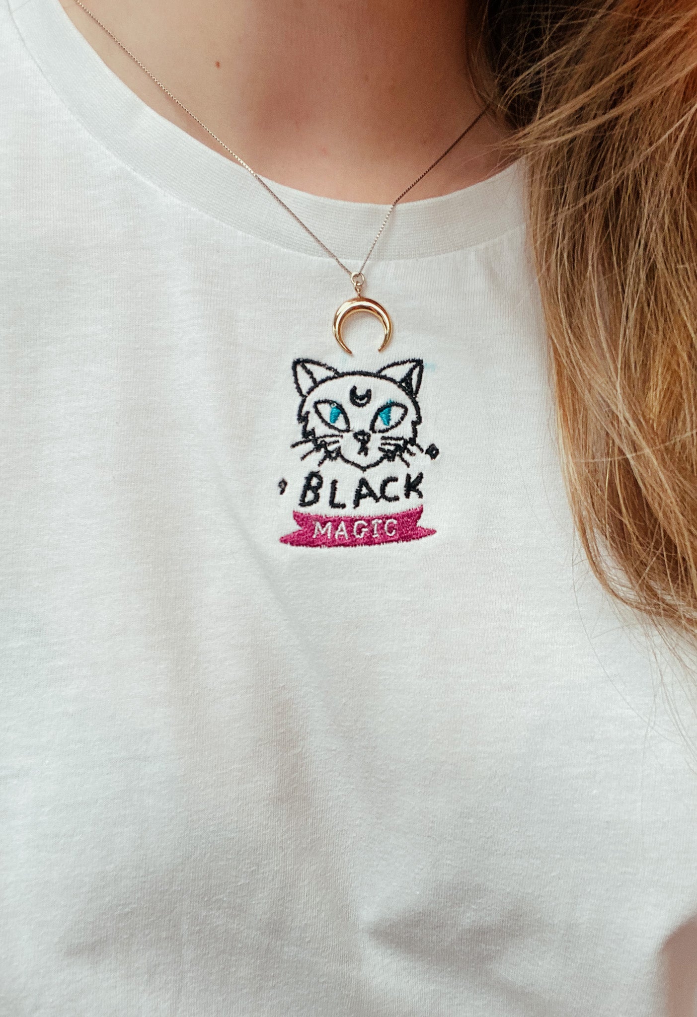 Stickdatei Magie Katze