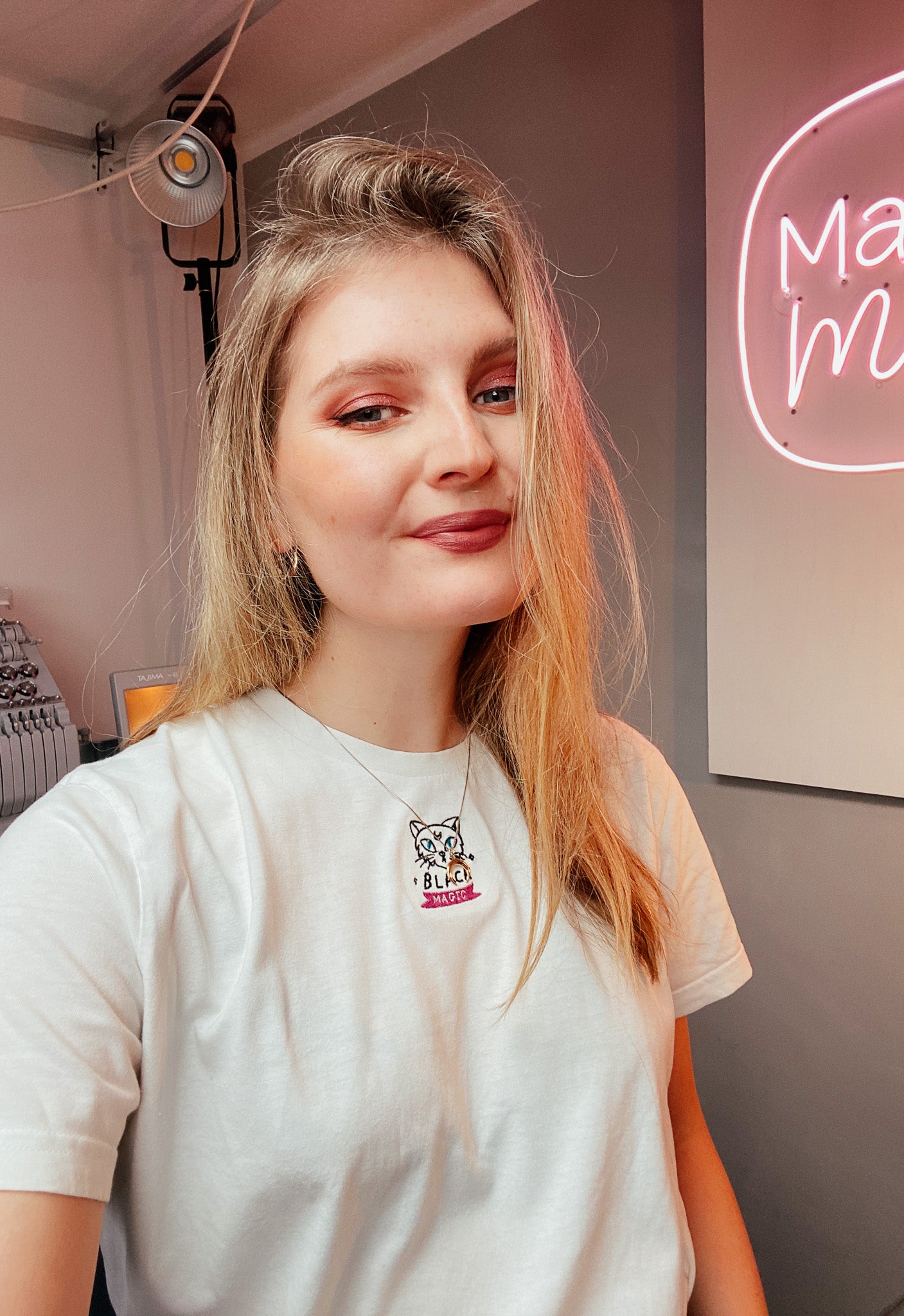 Stickdatei magische Katze