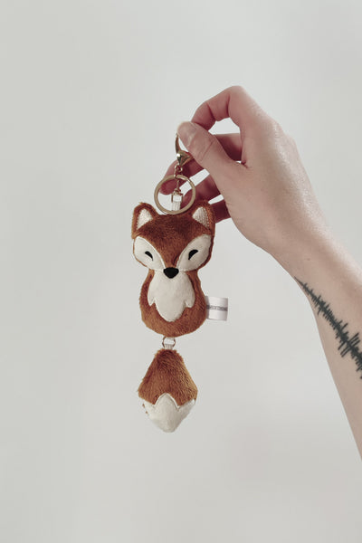 Fuchs Schlüsselanhänger nähen und selber machen