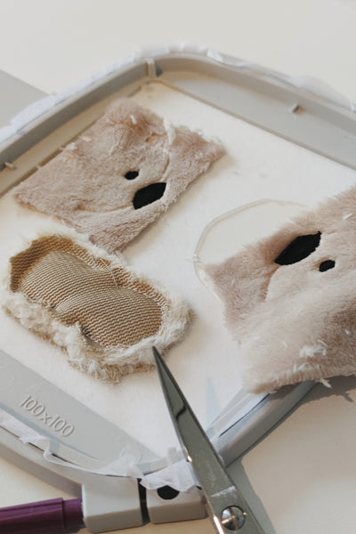 lustige Stickdatei Idee: ITH Koala zum Selbernähen