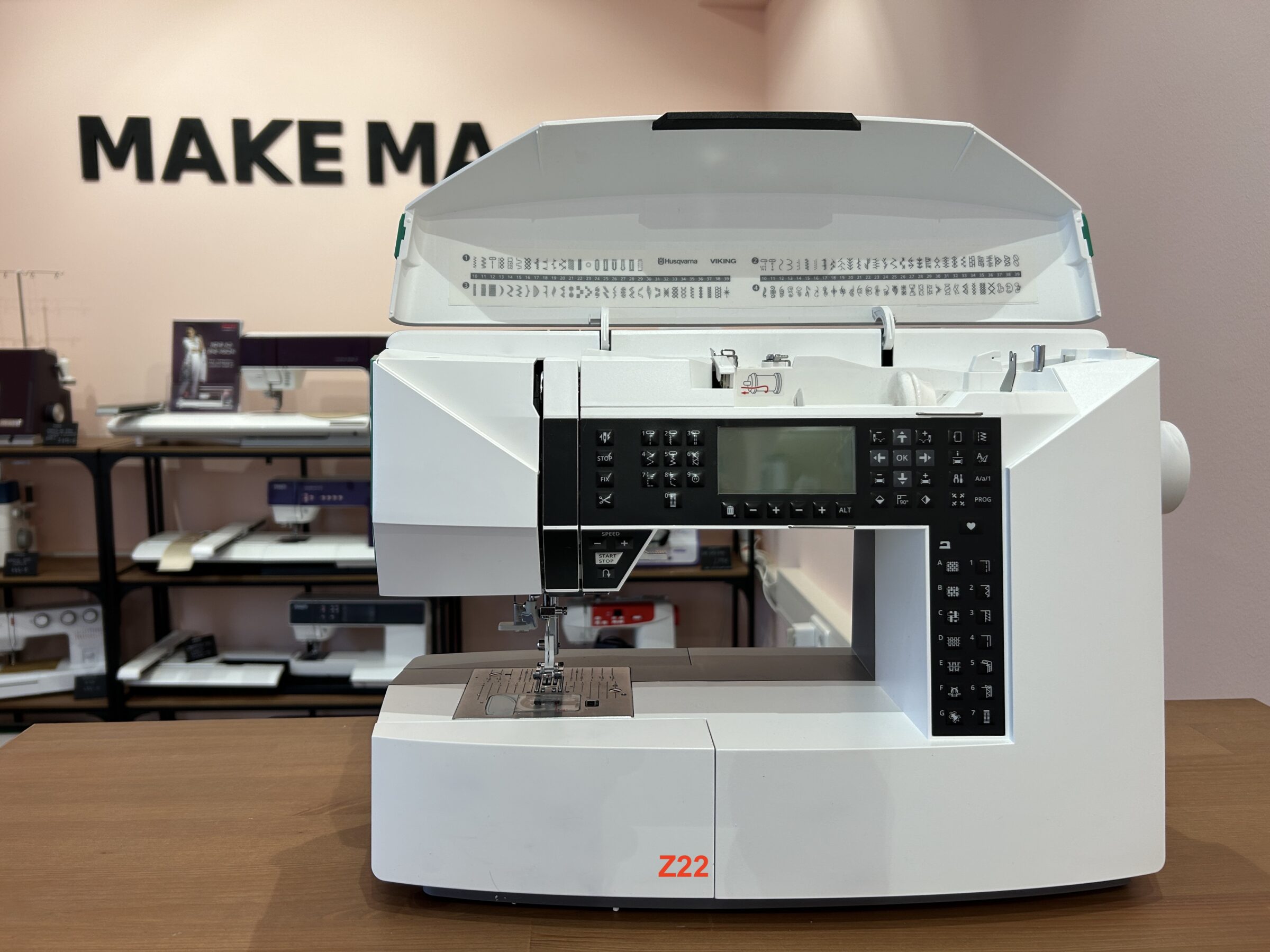 Z22 - Jade 35 Nähfunktion