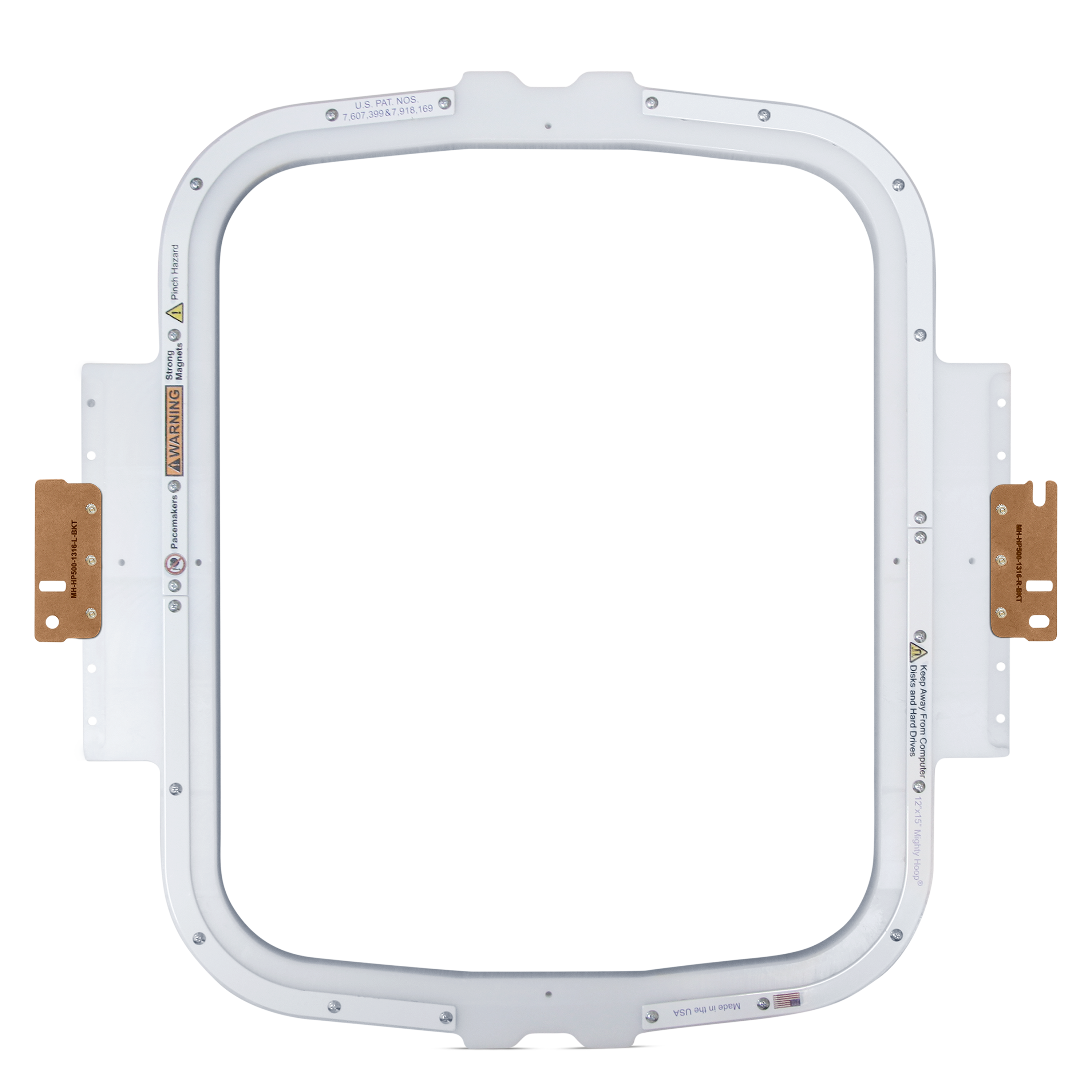 MightyHoop 15" x 12" - Vorderseite