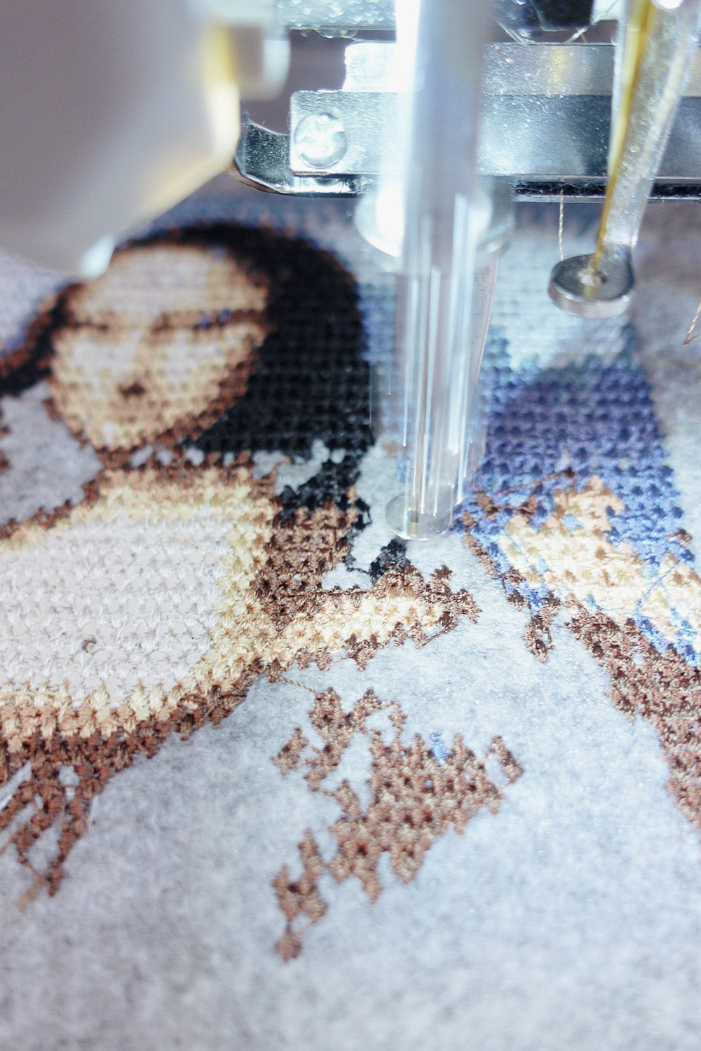 Künstlerische Stickdatei Mona Lisa