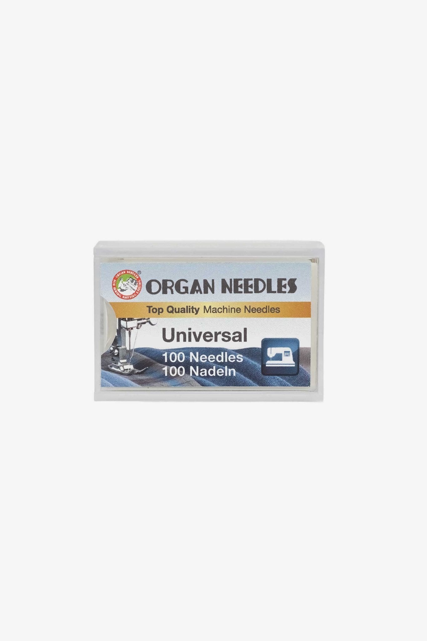 Organ Needle Universal-Nadeln Stärke 80 / 100 Stück / System 130/705H - Make ma!