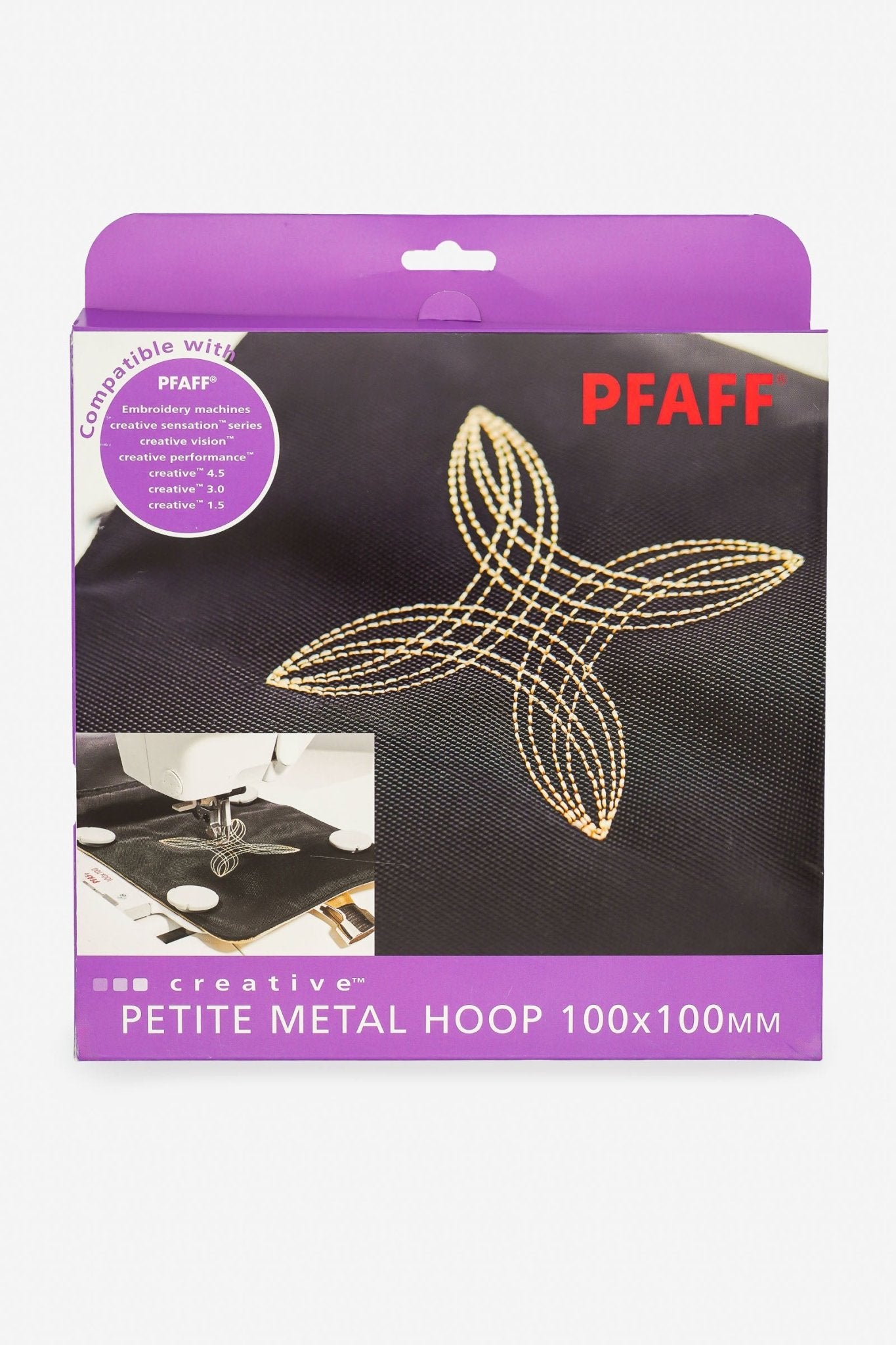 PFAFF Petite Metal Hoop - 100 x 100 mm - Make ma!