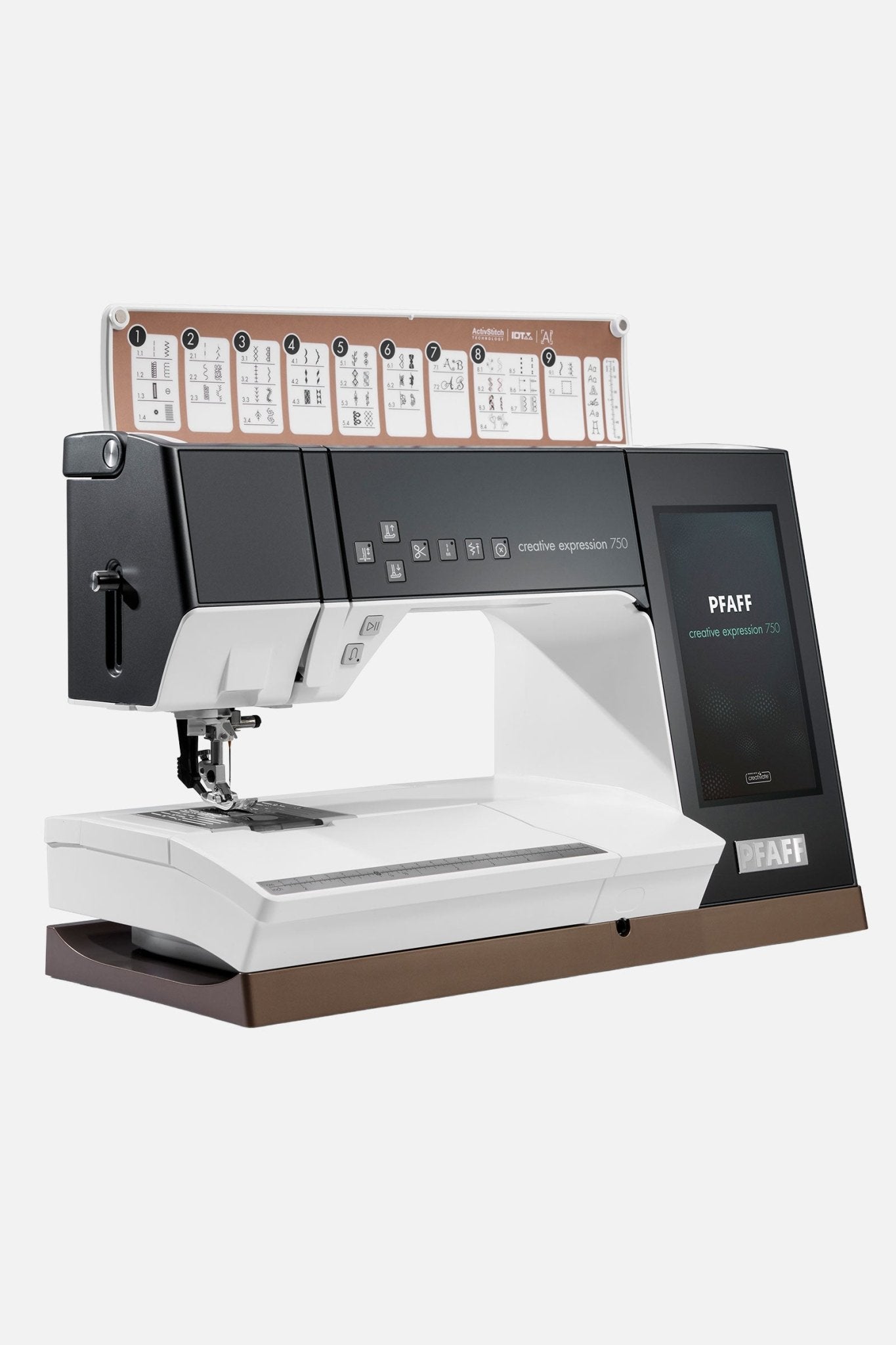 PFAFF creative expression 750 Näh- & Stickmaschine mit Stickmodul - Make ma!