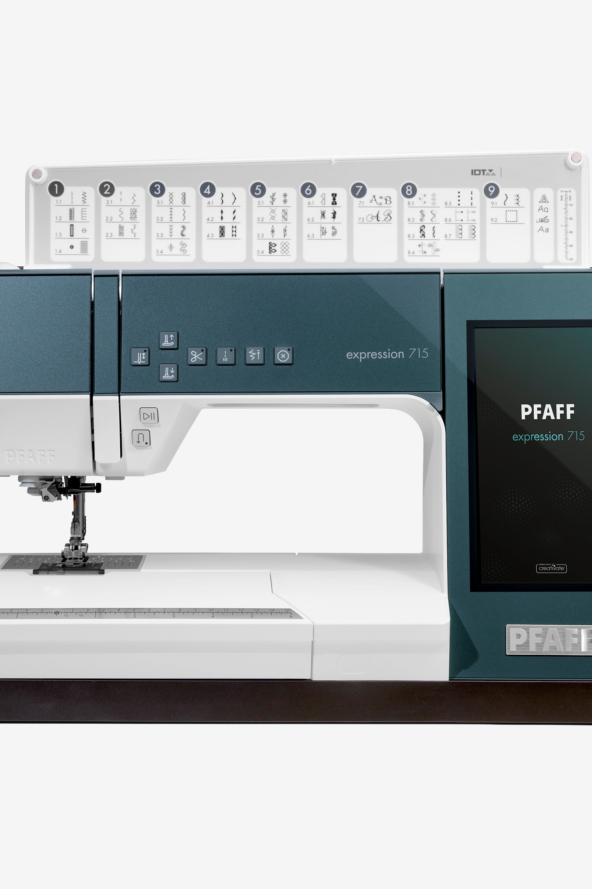 PFAFF creative 4.5 with large embroidery module 