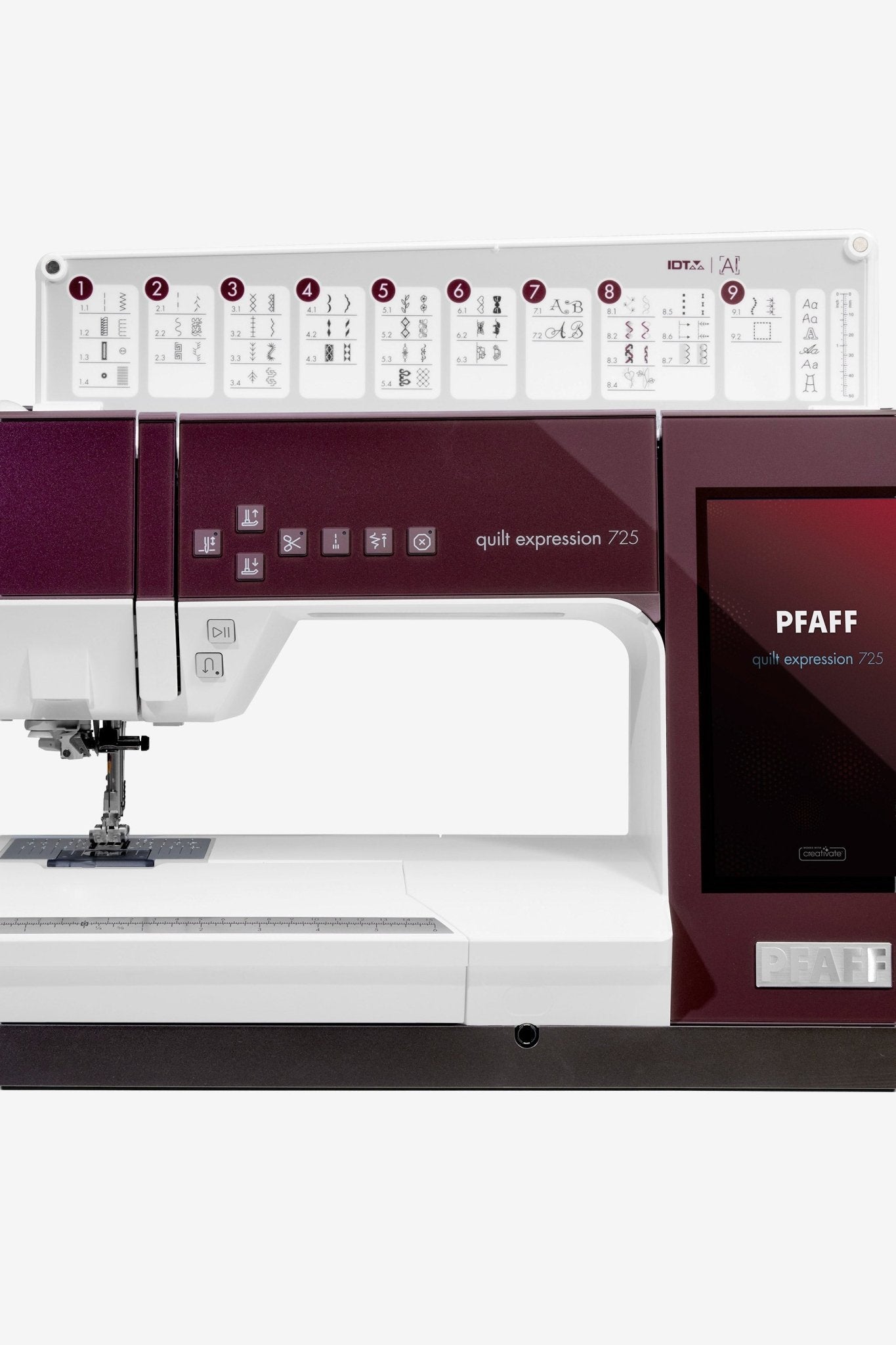 PFAFF quilt expression 725 Nähmaschine - Make ma!