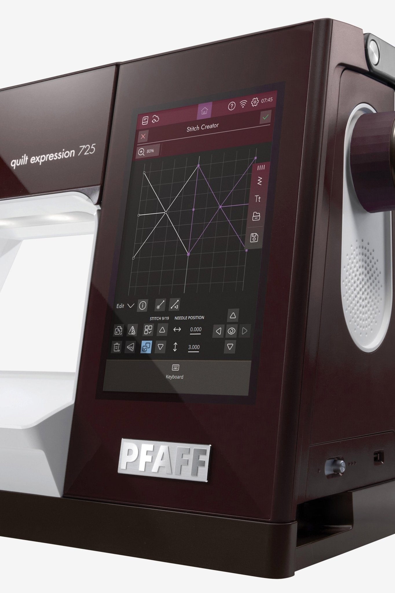 PFAFF quilt expression 725 Nähmaschine - Make ma!