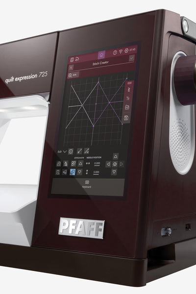 PFAFF creative 4.5 with large embroidery module 