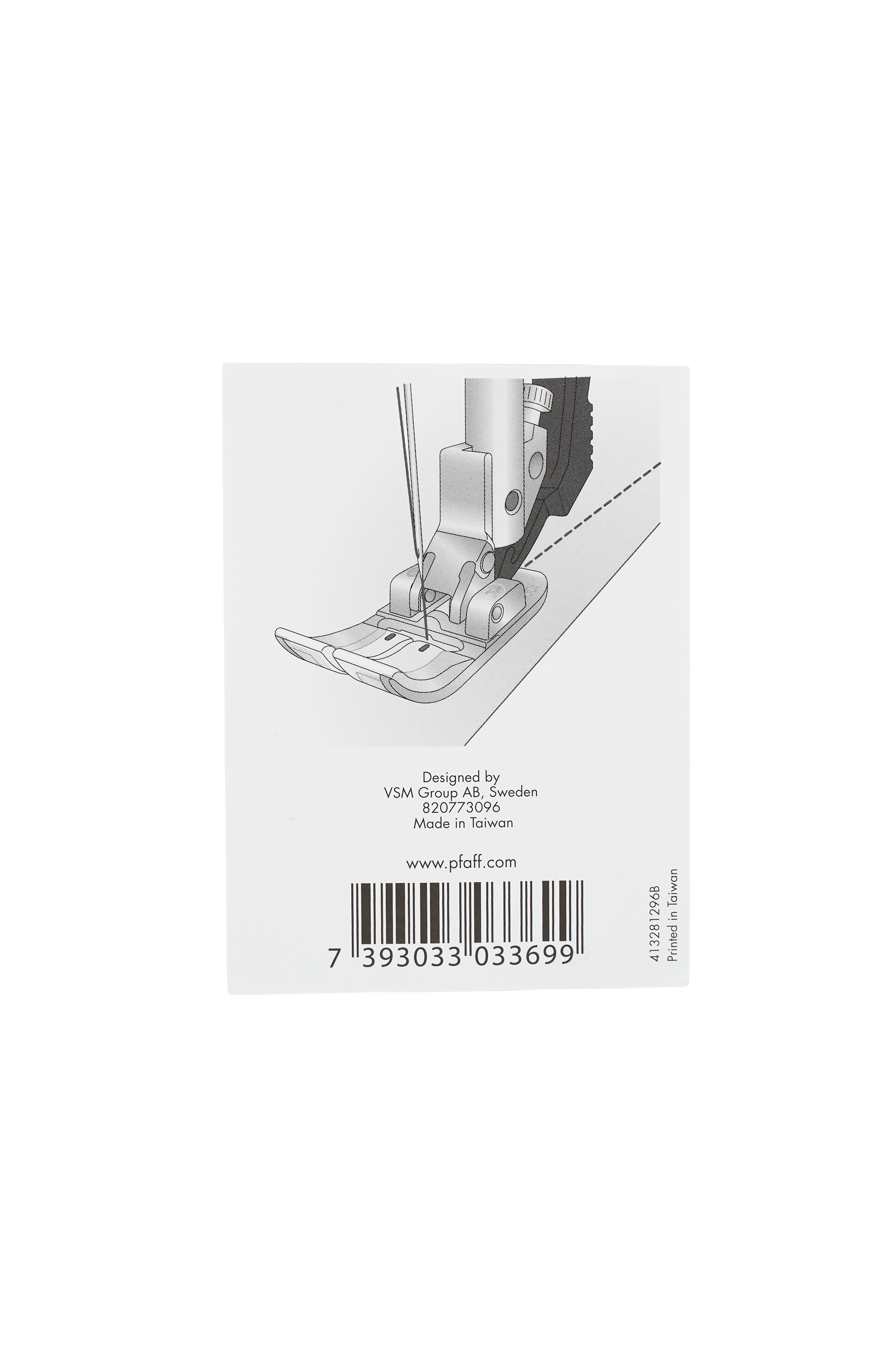 PFAFF Standard Presser Foot 0A for IDT™ System J K L